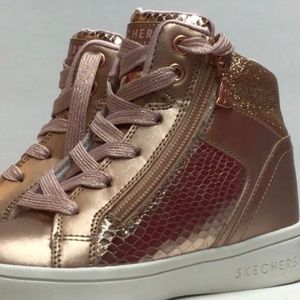 Girl's Rose Gold Sneakers